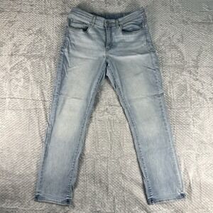 Levi's 511 Slim Fit Jeans Mens 31x30 Light Wash Waterless Denim Distressed